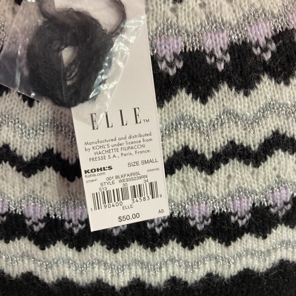 Elle Sweater, NWT, Size S - Picture 4 of 12